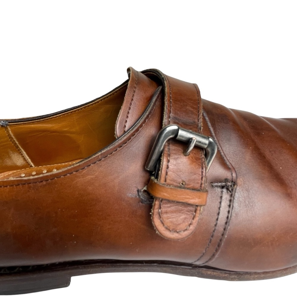 Allen Edmonds X Brooks Brothers Warwick Monk Strap Dress Shoes